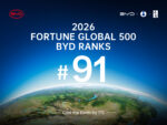 BYD се нареди на 91-во място в класацията Fortune Global 500 за 2026 г.